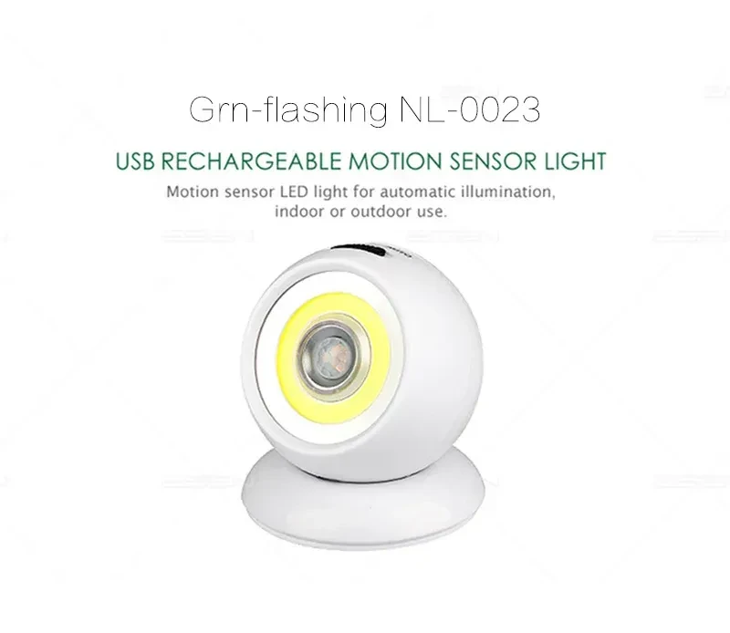 Rechargeable body sensing desk lamp