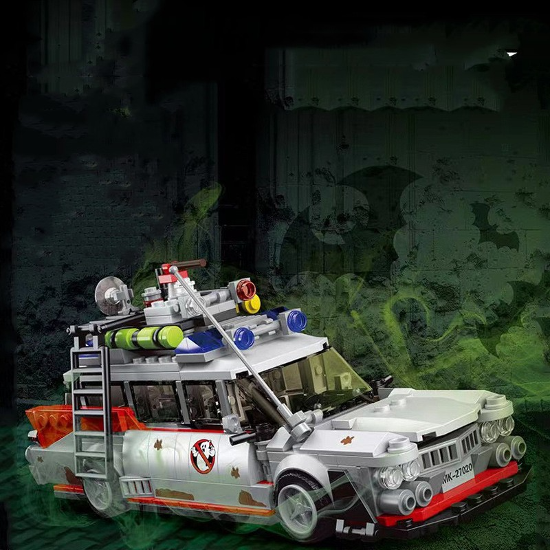 Ghost Catching Car Building Block Toy