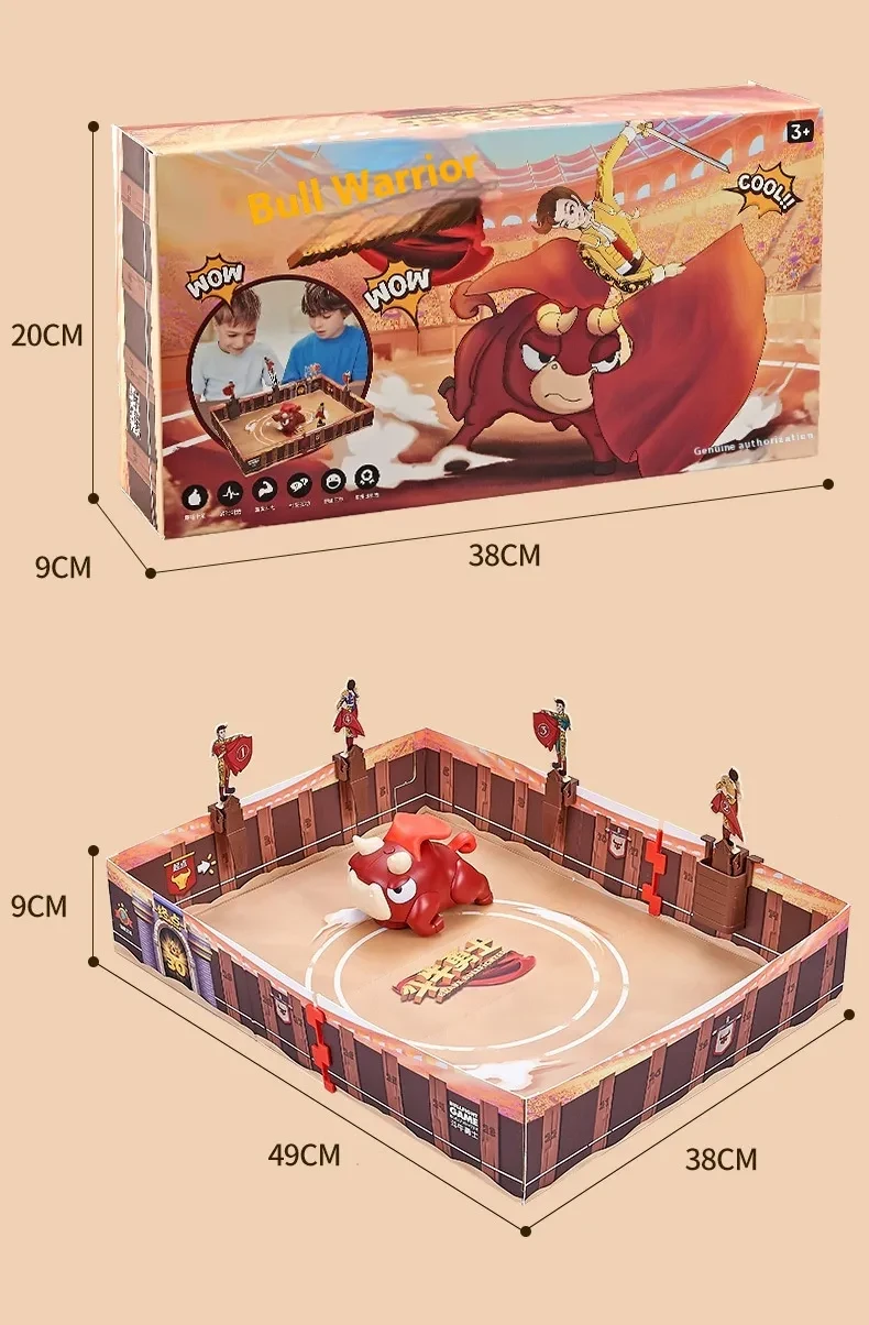 New Desktop Children's Bullfighting Warrior Toy