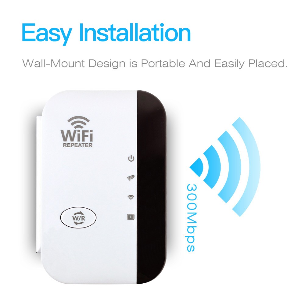 FENVI 300Mbps Wireless WiFi Repeater  802.11N Signal Extender and Amplifier
