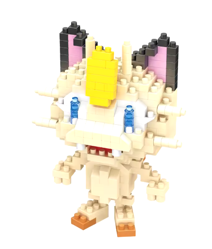 Pokmon New Small Particle Building Blocks Pikachu Small Animal Model Educational Game Puzzle Children's Teaching Toy