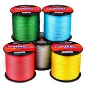 500m 60LB Fishing Line 4 Strands Stronger Multifilament PE Braid Wire 5 Colours