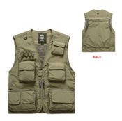 Fishing Pockets Vest Breathable Mesh