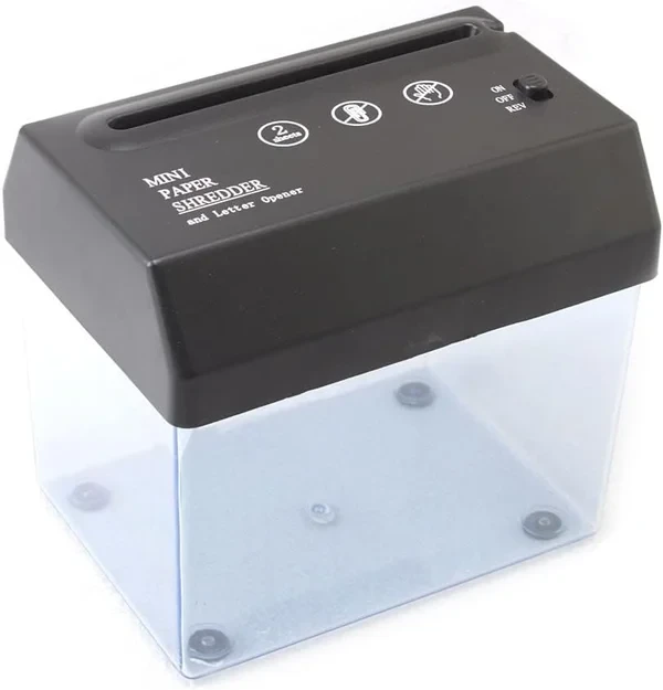 A6 automatic paper shredder