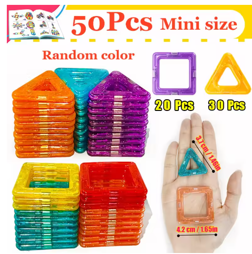 Magnetic Building Blocks Big Size and Mini Size DIY Magnets Toys for Kids Designer Construction Set Gifts for Children Toys