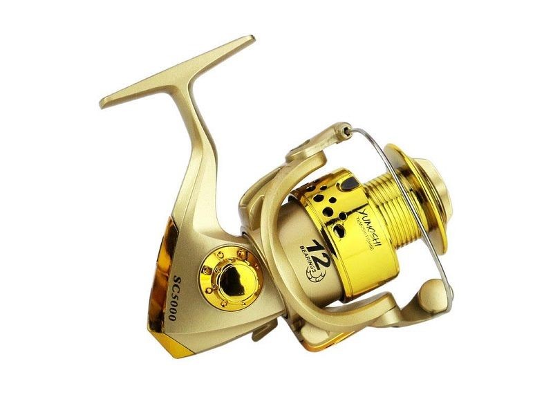 Yumoshi SC1000-7000 Fishing Reel Bearing Gear Ratio Spinning Tackle
