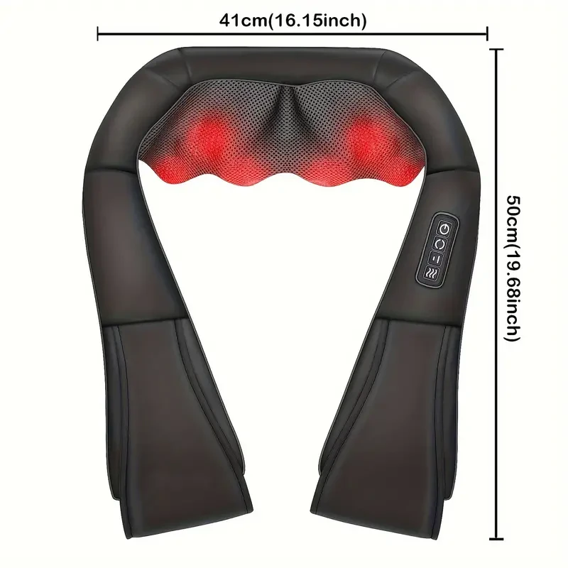 Electric Shiatsu Kneading Shoulder Massager with Heat