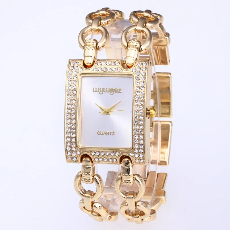 Casual Full Diamond Rhinestone British Women's Watch