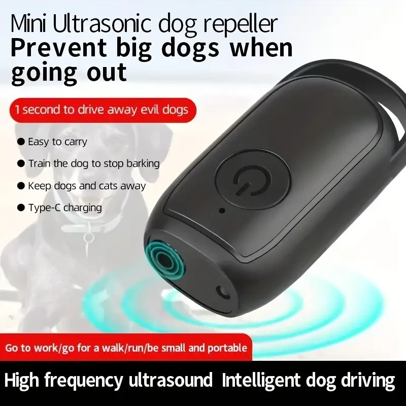Discover the USB Rechargeable Dog Repeller with LED light. This compact anti-barking device uses soundwave technology for long-distance training, ideal for New Zealand dog owners looking to control unwanted behavior and promote better training. As a dog
