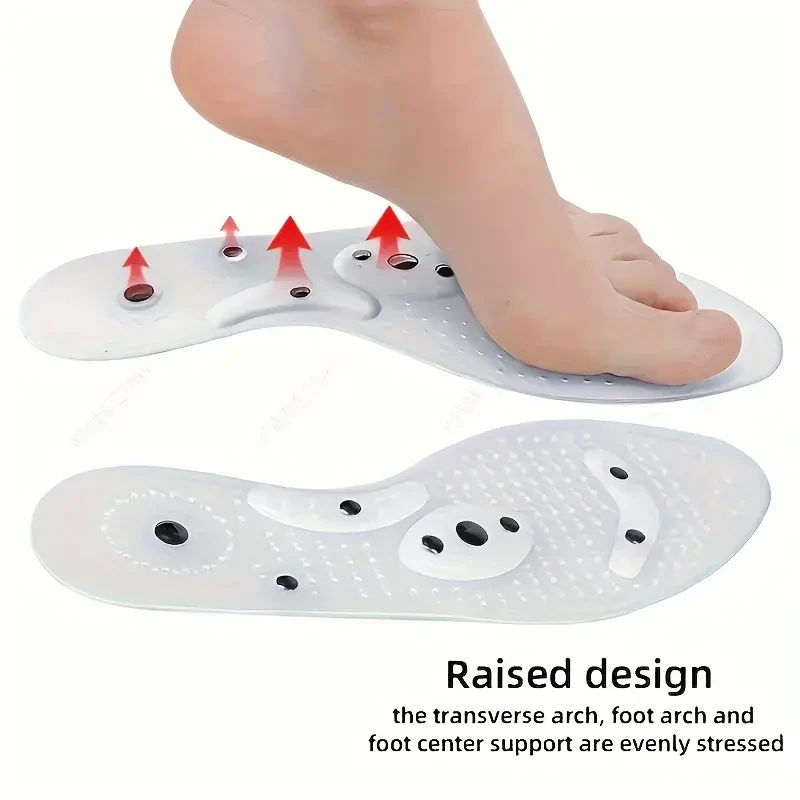 Magnetic Massage Insoles - Acupoint Foot Massage Silicone Insoles
