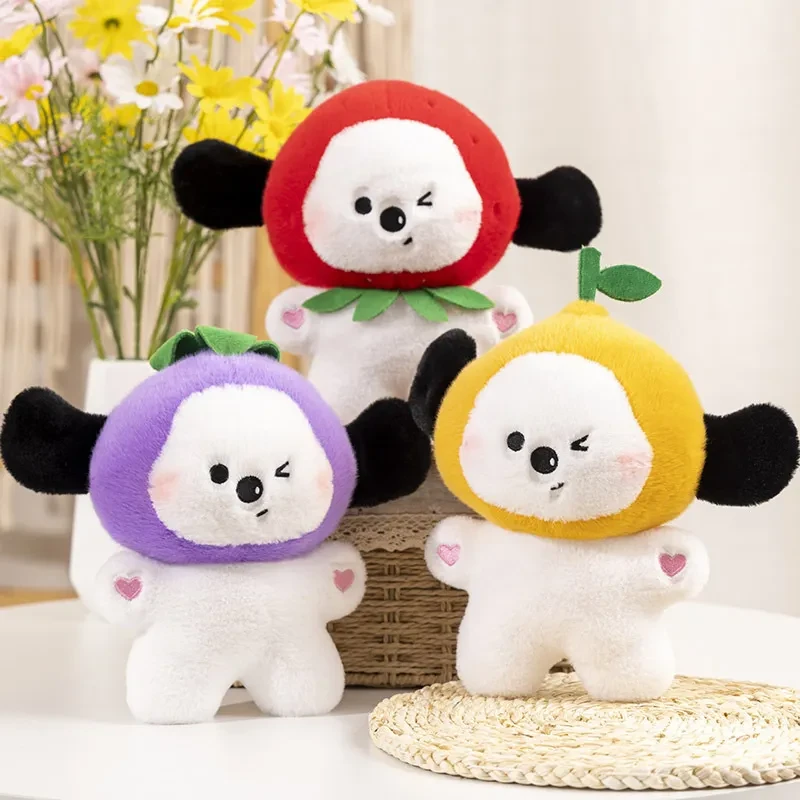 Cute Cartoon Fruit Puppy Doll