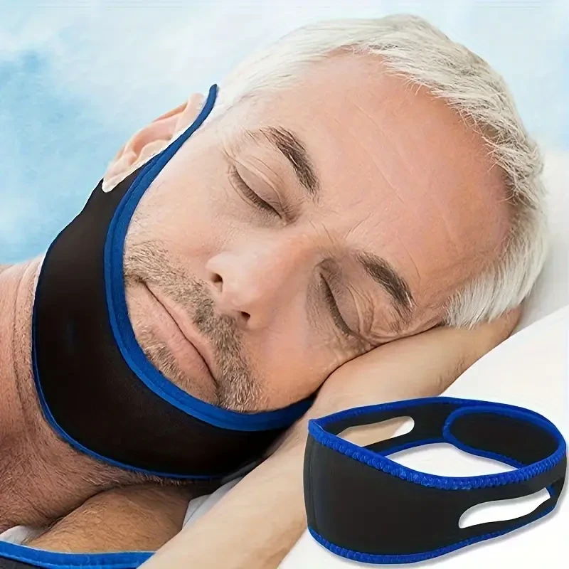 Anti-Snoring Chin Strap  Chin Support for Snoring and Sleep Apnea
