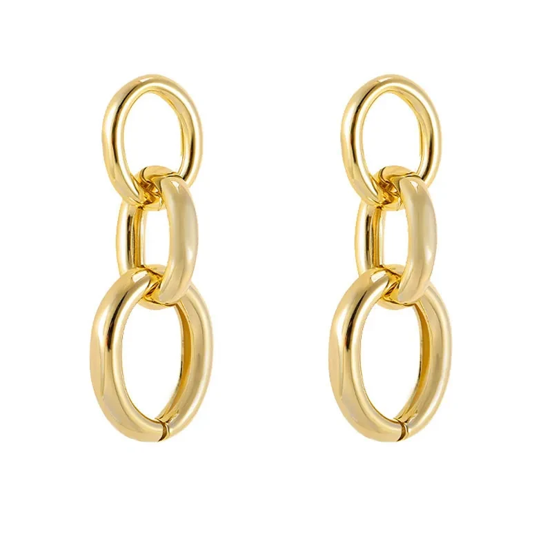 Personalized Design Chain Temperament Earrings