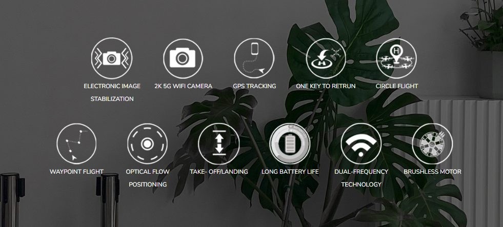 Drone, Syma W3 GPS Drone, 4K Dual Camera, FPV, More Functions, *NEW*