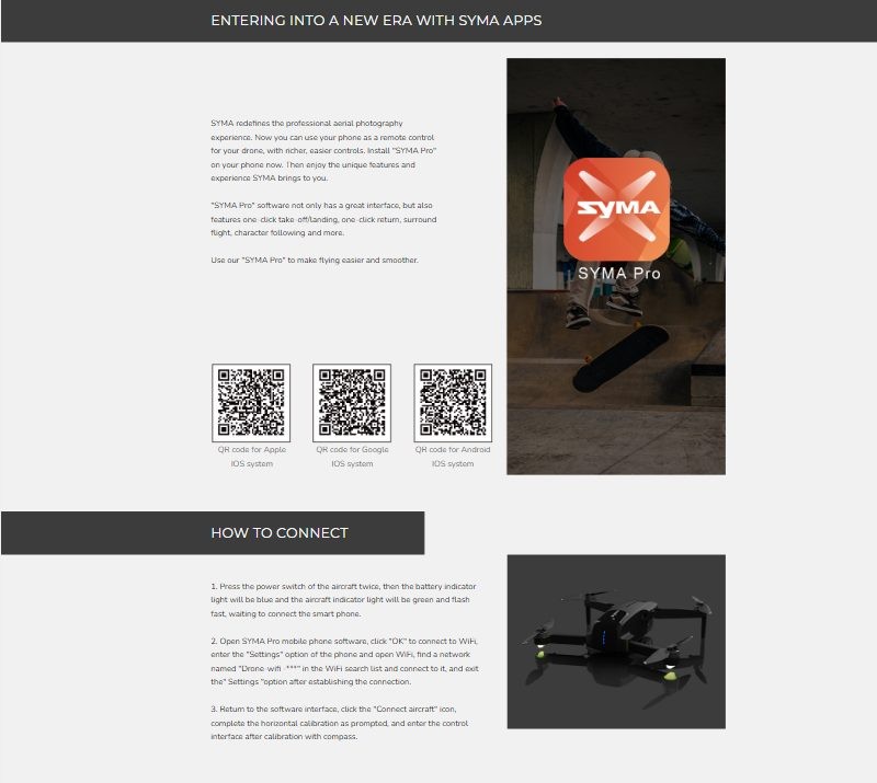 Drone, Syma W3 GPS Drone, 4K Dual Camera, FPV, More Functions, *NEW*