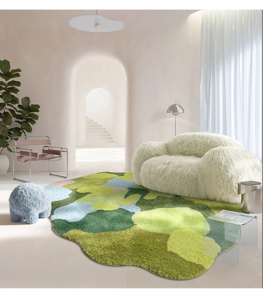 Carpet Home Living Room Imitation Cashmere Carpet Bedroom Anti Slip And Anti Fouling Floor Mat
