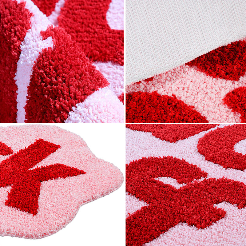 Special-shaped Carpet Bedroom Living Room Cloakroom Home Ground Mat