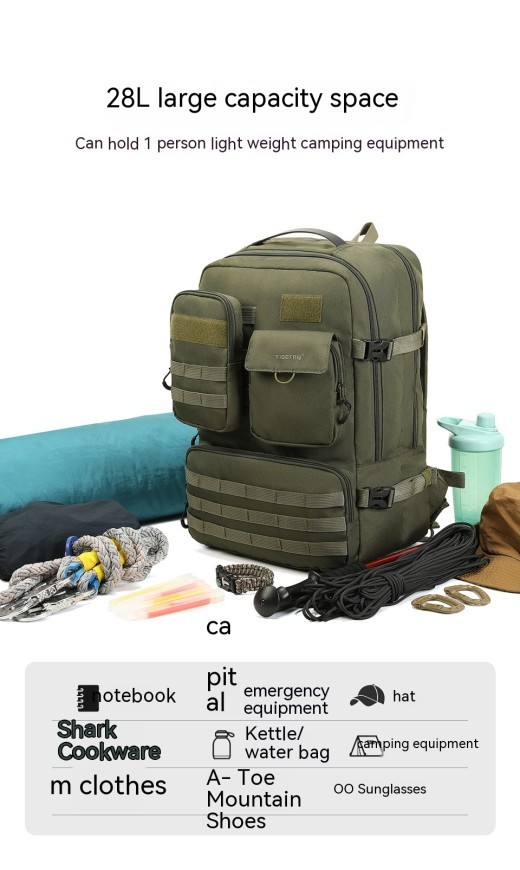 Tactical Backpack Men's Waterproof Outdoor