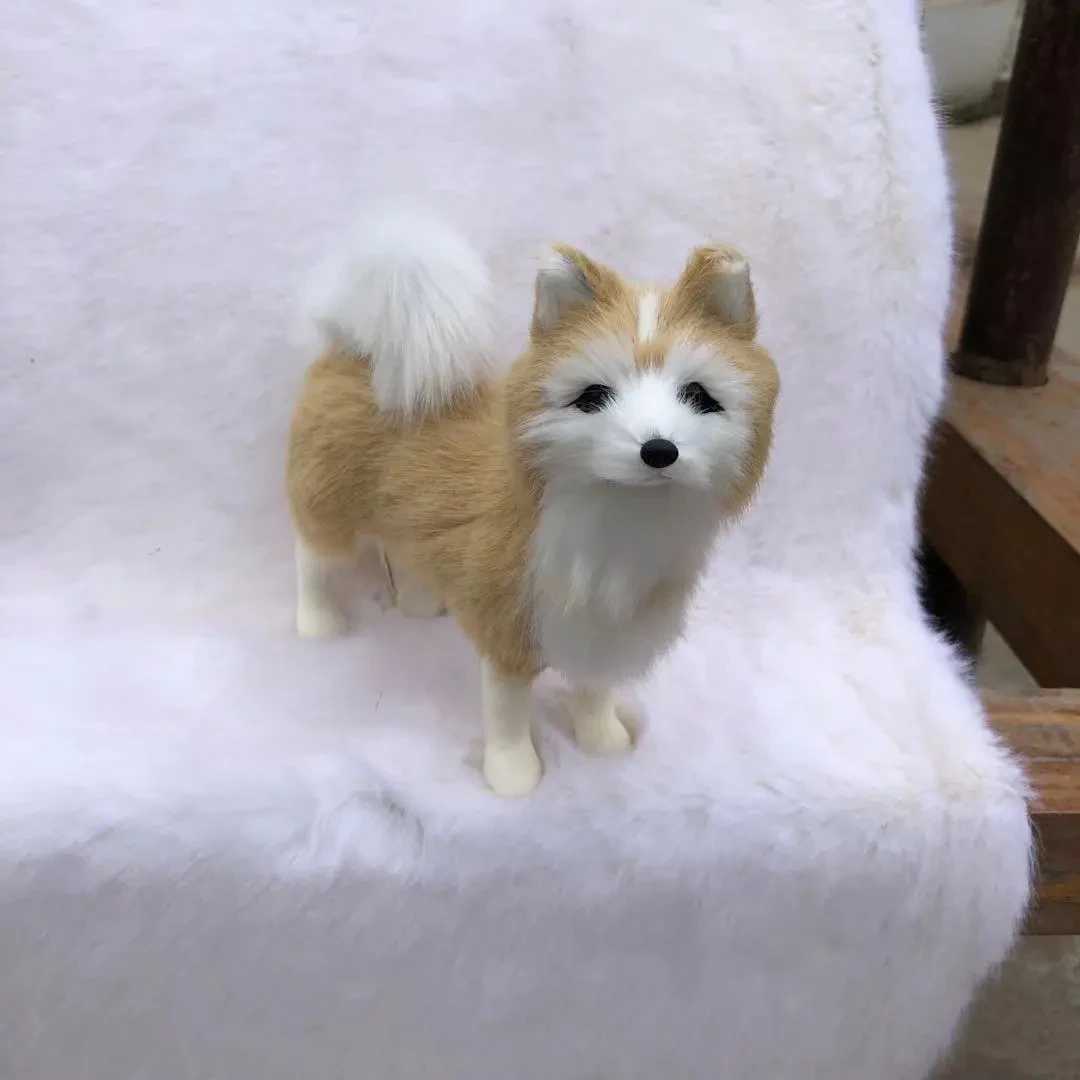 Simulated Animal Dog Fur Children Toy
