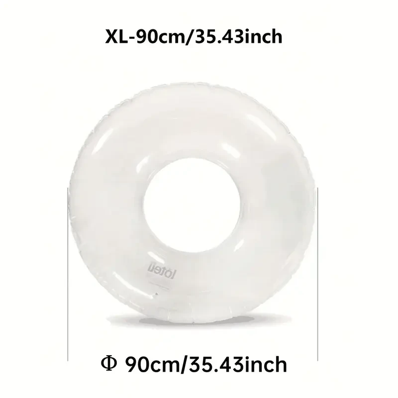 Extra-Large & Thick PVC Swimming Ring for Adults