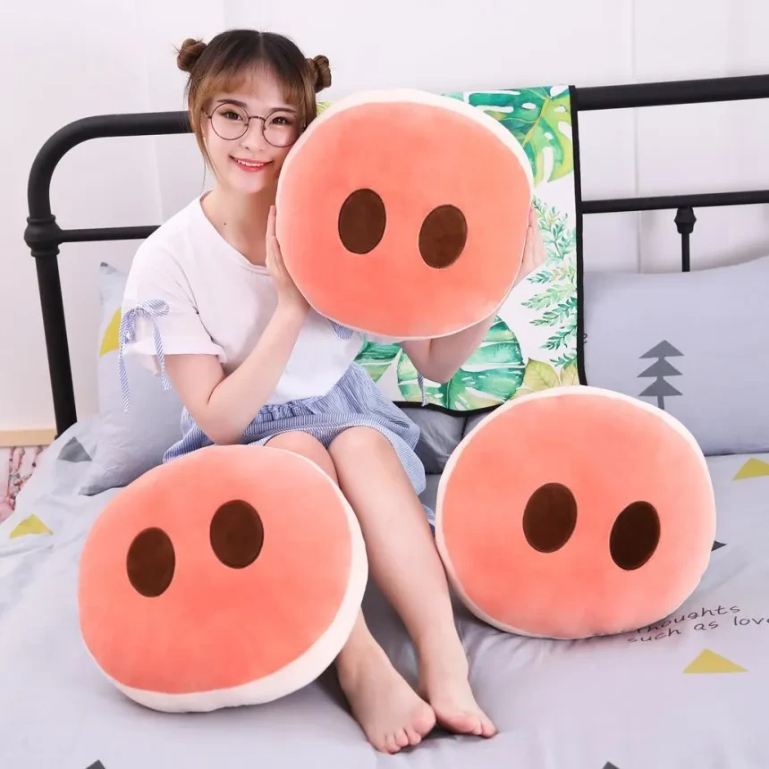 The Whole Person Spoof Creative Doll Car Cushion Pig Pillow