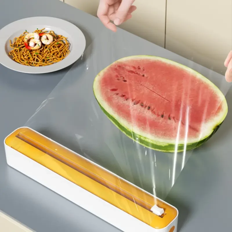 Easy-to-Use Kitchen Cling Film Cutter