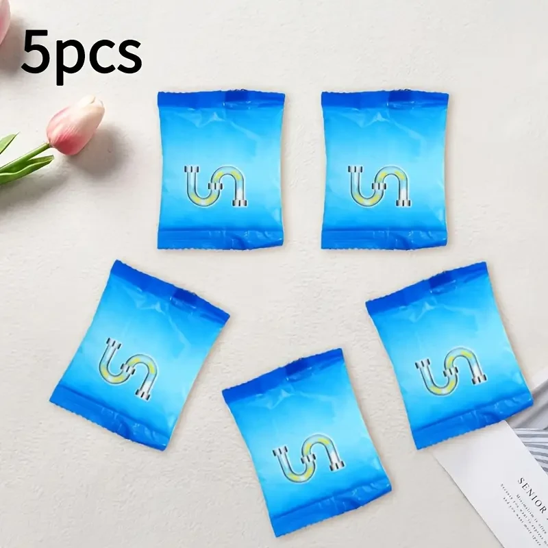 5pcs Instant Drain Cleaner