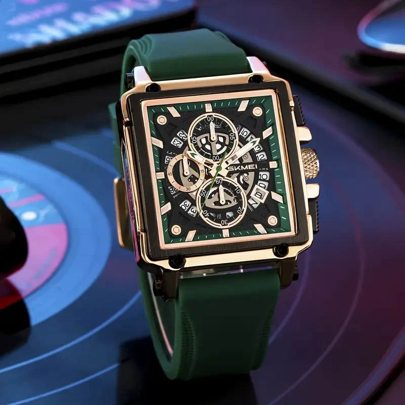 SKMEI Men's Fashion Quartz Watch   with Creative Tape Design