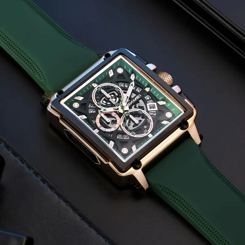 SKMEI Men's Fashion Quartz Watch   with Creative Tape Design