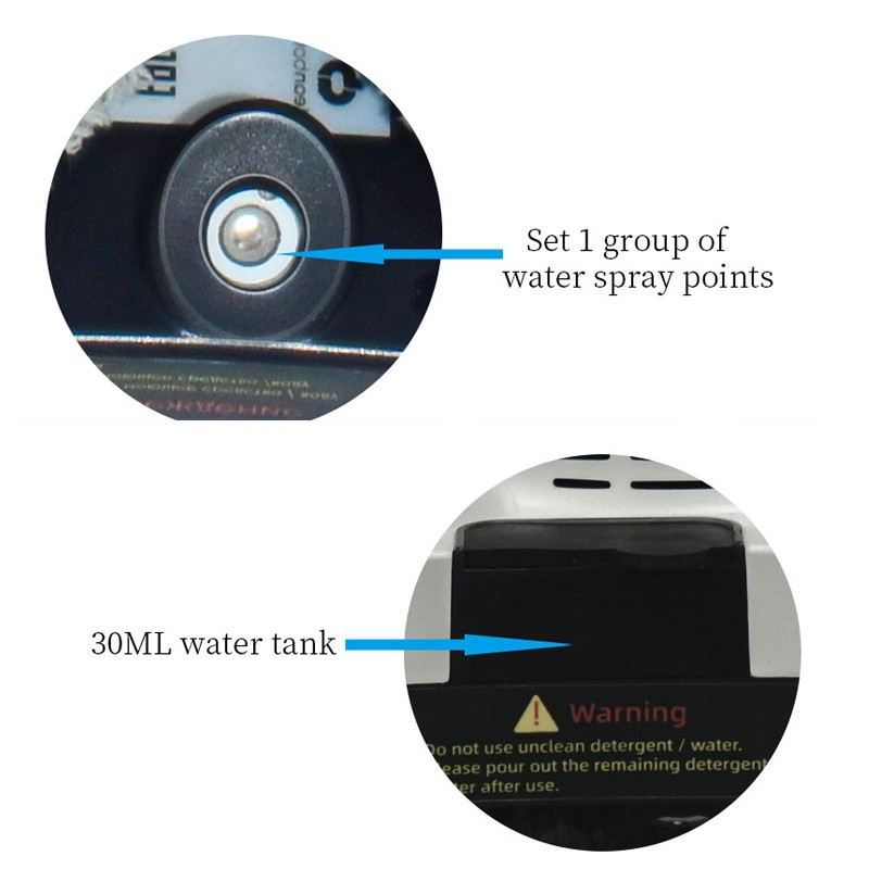 Water Spray Window Cleaning Robot - Intelligent High-Rise Double-Sided Brushless Motor Glass Cleaner