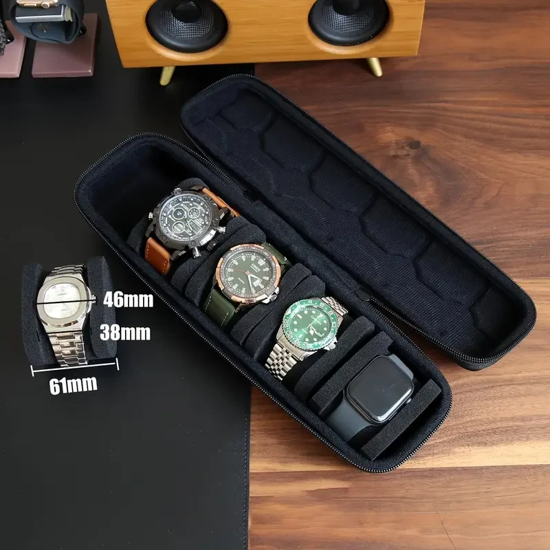 Sturdy Watch Storage Box for 5 Watches