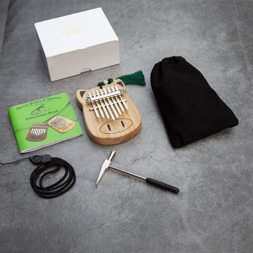 Camphorwood keyboard percussion instrument (Kalimba)