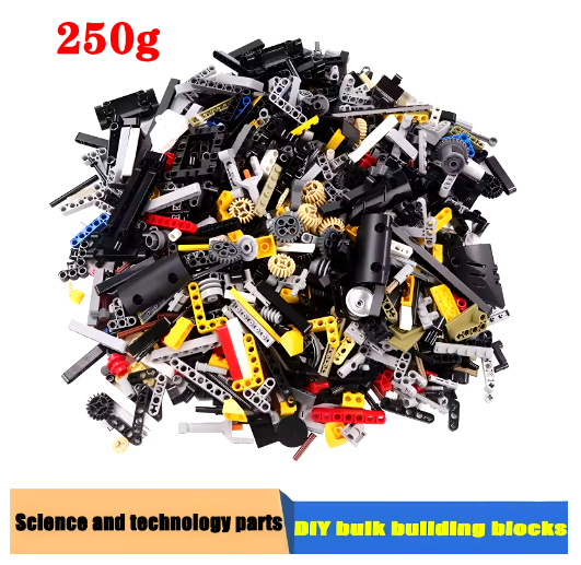 Basic Parts and High-Tech Mixed Packaging Pieces Building Blocks Bulk Model DIY Creative Bricks Assembly Kids Educational Toys