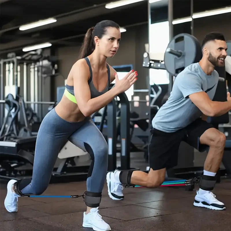 5-Piece Universal Ankle Resistance Band Set