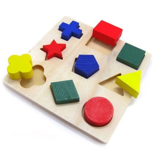 Wisdom Geometric Small Shape Three-dimensional Jigsaw Puzzle