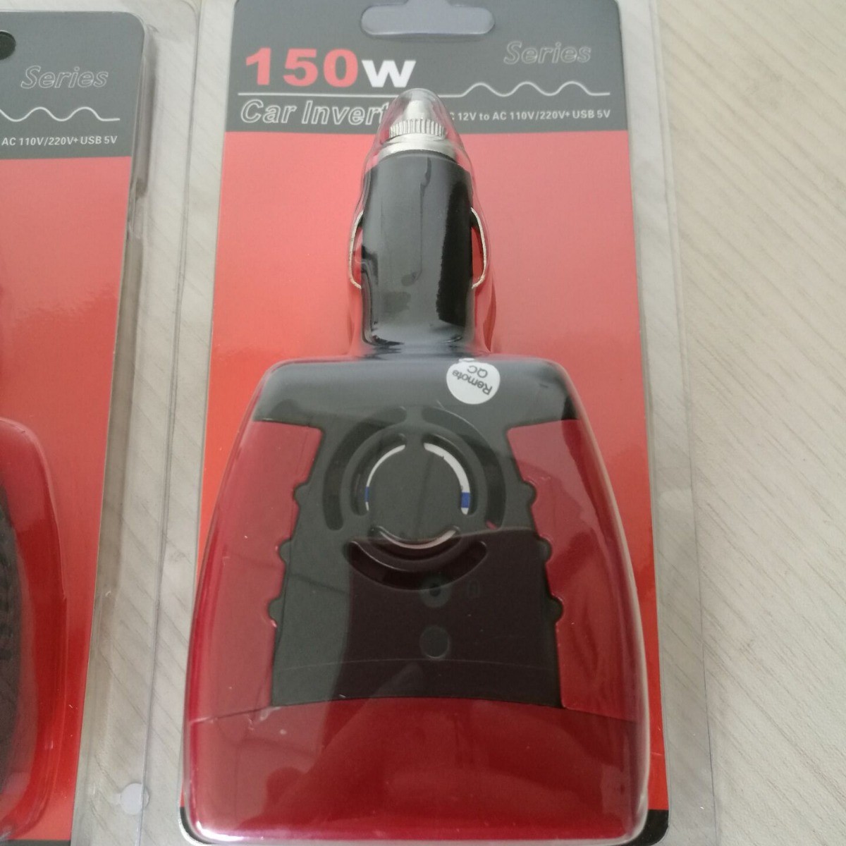 150W Car Inverter 12V To 220 V110V Power Adapter Booster