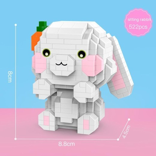 Micro Particle Children Educational Assembly Toy Building Blocks Girl New Year Small Gift