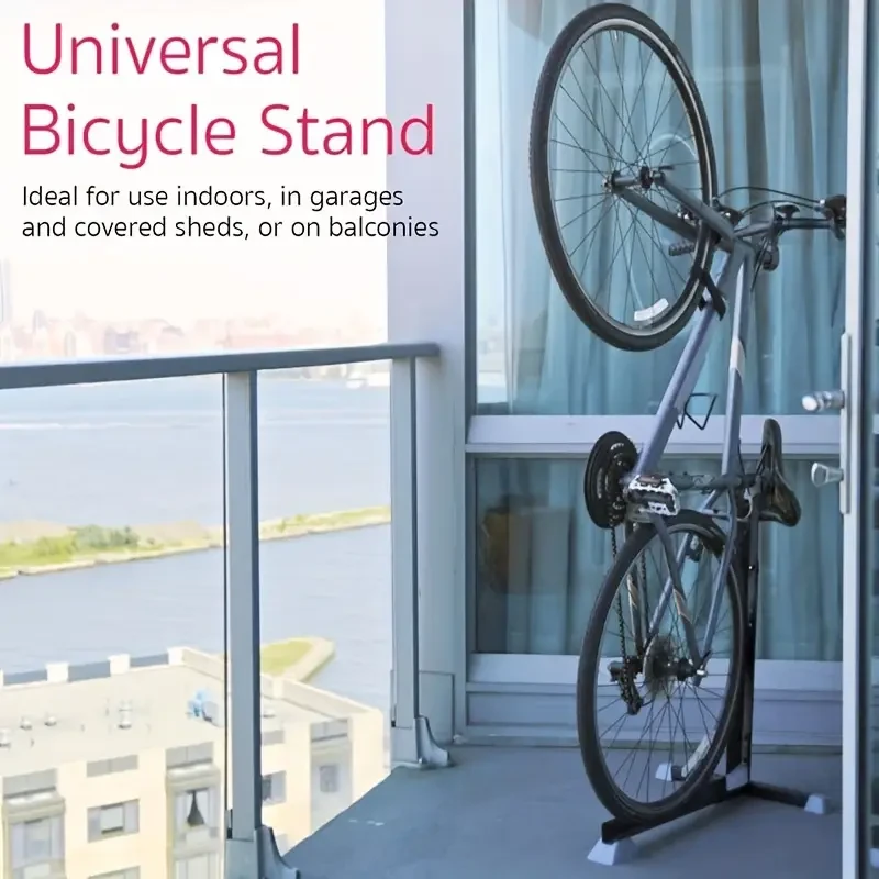 Bicycle Stand Vertical Storage Rack, Portable And Stationary Space