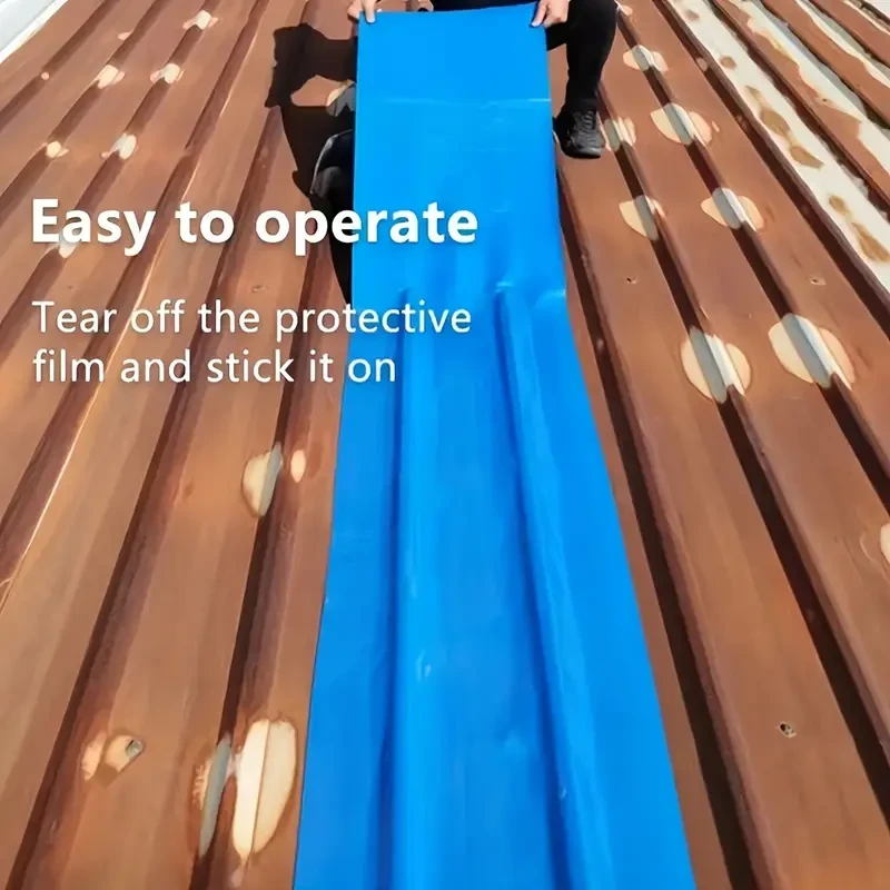 Heavy-Duty PVC Waterproof Tape for Metal Roofs - 19.99/49.78/99.82cm Wide x 9.98meter Long, Ideal for Large Industrial & Commercial Spaces, Prevents Leaks & Rust on Metal Surfaces
