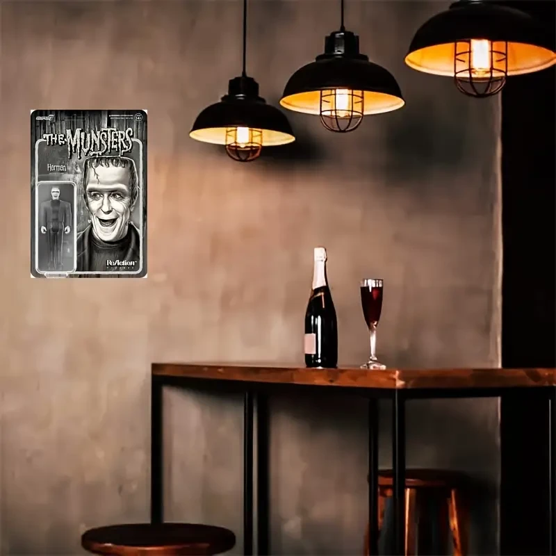 Super7 The Munsters Herman Munster Action Figure, Iron Material