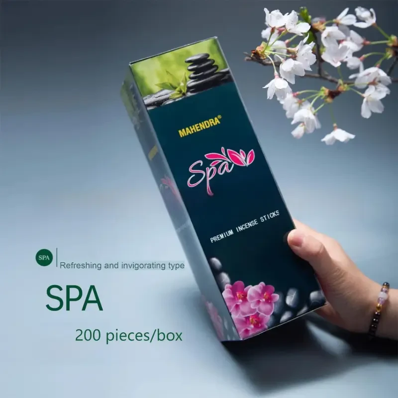 200pcs Imported Indian Dharma Incense Sticks - Bamboo, Multiple Fragrances Available, Ideal for Home Decor and Relaxation