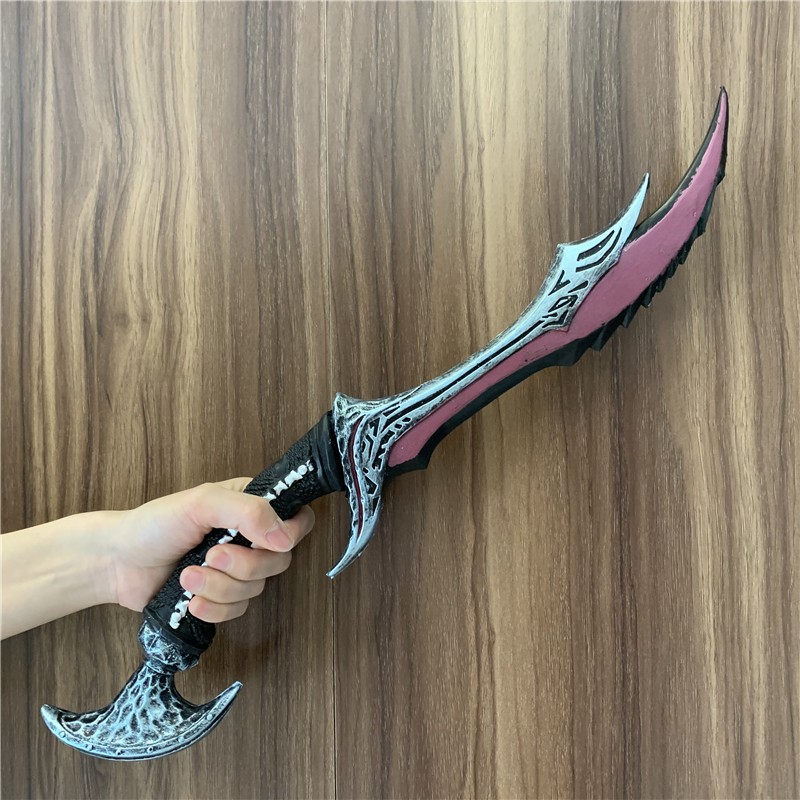 Halloween Cosplay Anti Mage Scythe of Vyse Elf Weapon