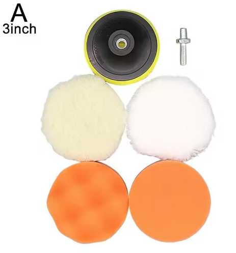 Universal Car Polish Pad 3/4inch For M10/M14 Soft Wool Machine Waxing Polisher Car Body Polishing Discs Cleaning Accessories