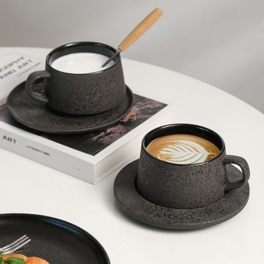 Coffee Cup And Saucer Set Retro Ceramic Ideas