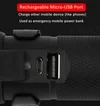 9-In-1 Solar Power Multi-Function Tactical Flashlight