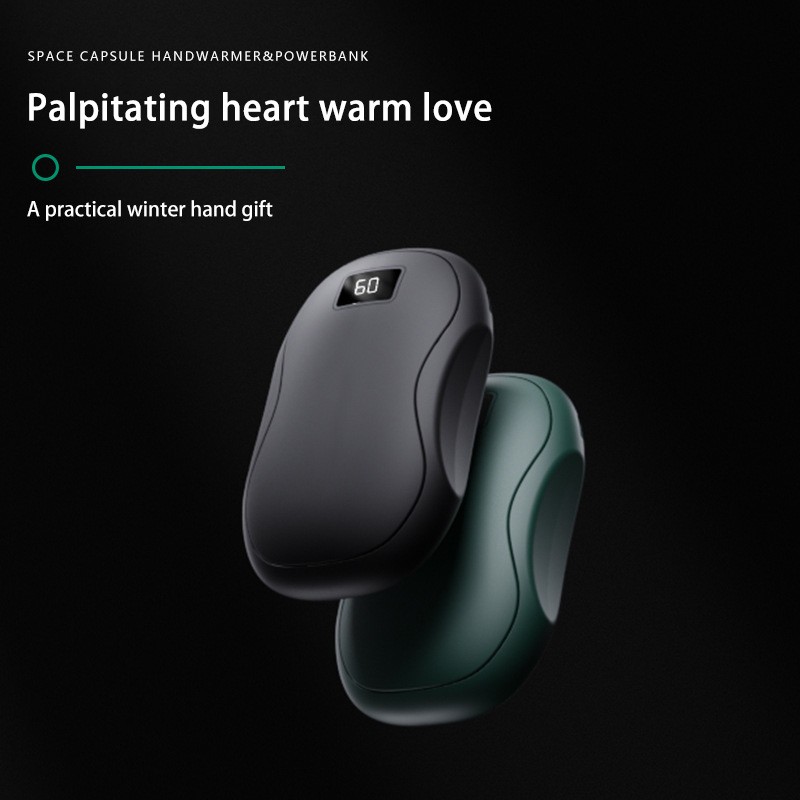 Portable Hand Warmer 50000mAh Large Capacity Electric Fast Heating Double Sided Warmth Battery