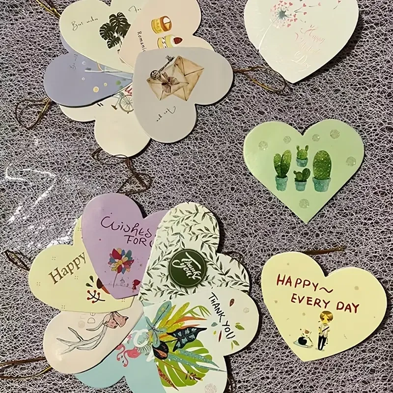 1set Artificial Rose Flower With Gift Box And Card