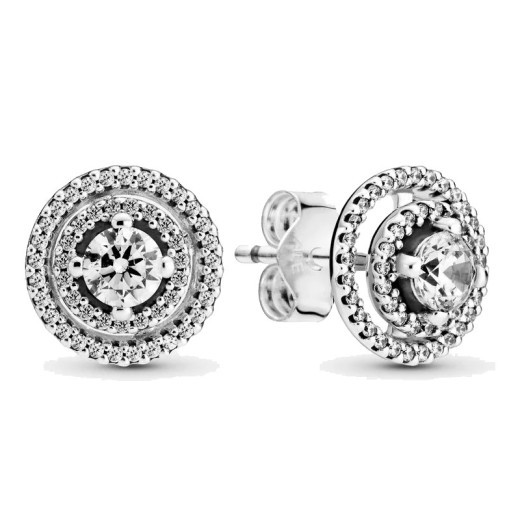 Sterling Silver Flower Stud Earrings Valentine's Day Gift