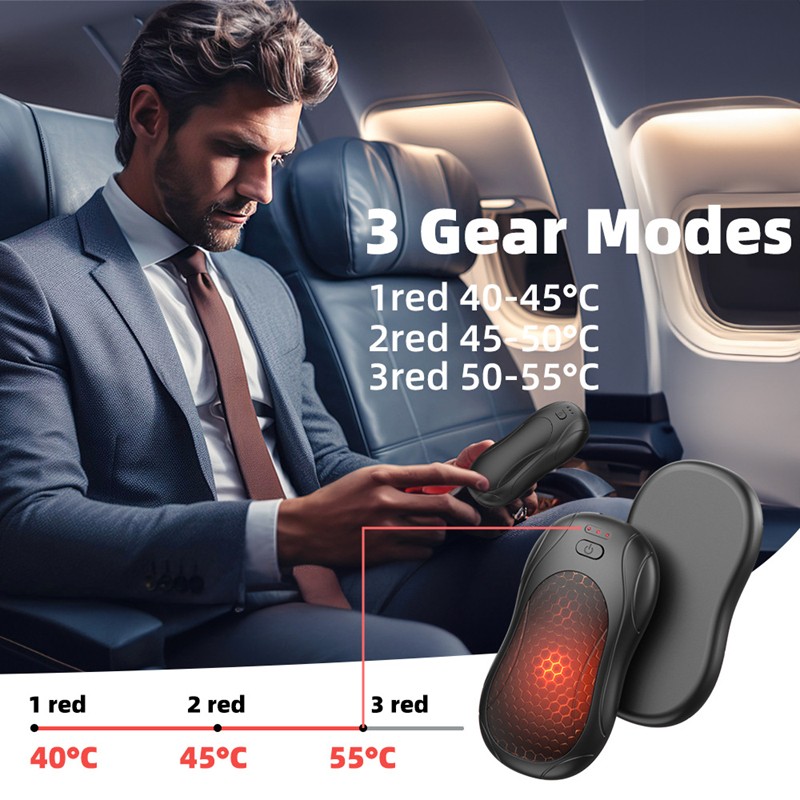 Xiaomi 2-Pack Magnetic Rechargeable Hand Warmers