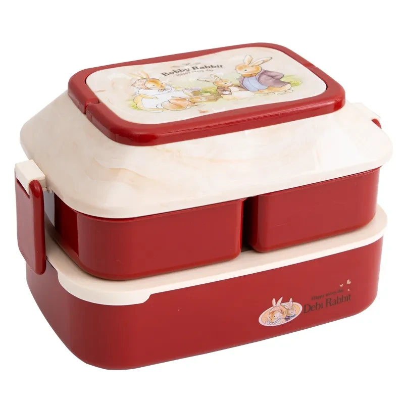 Cute Kids Bento Fruit Divided Picnic Box